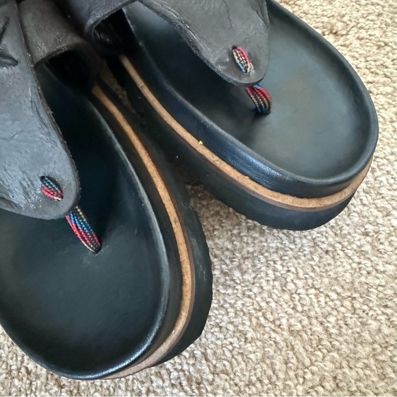 Free People Leather Sandals - Picture 4 of 9